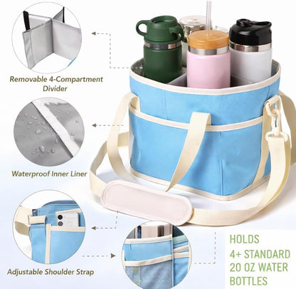 CarrySip™ 4-Cup Drink Carrier Hands Free & Spill Proof