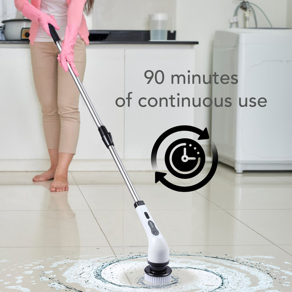Rechargeable Cleaning Brush