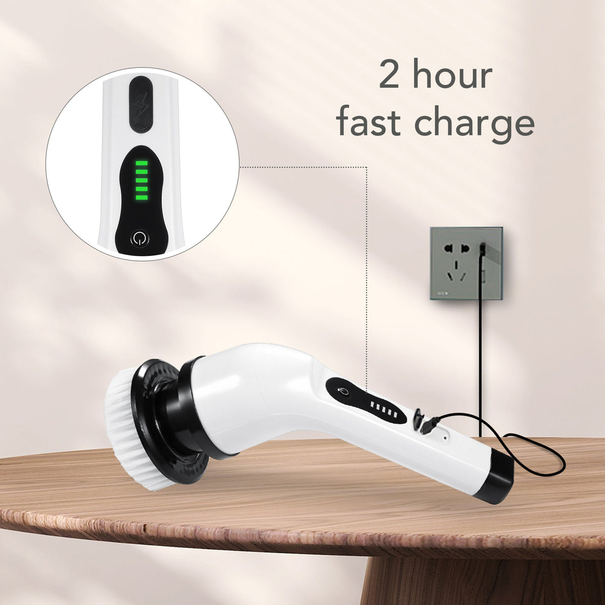 Rechargeable Cleaning Brush