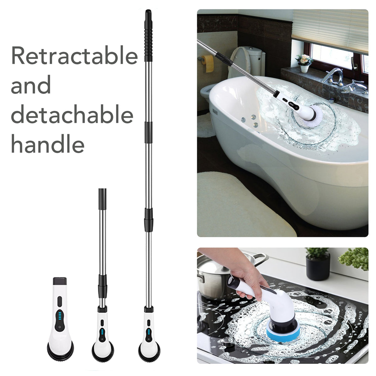 Rechargeable Cleaning Brush