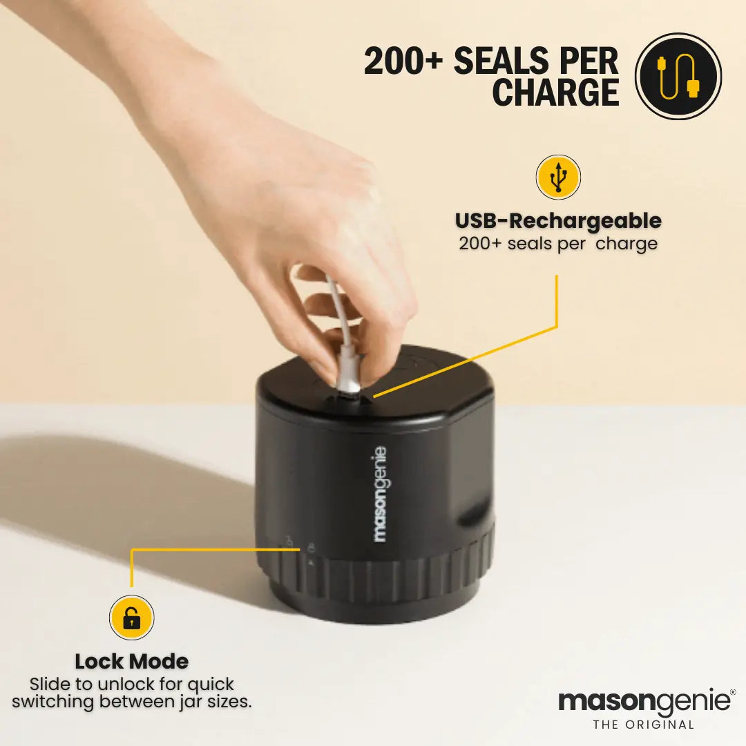 Electric Mason Jar Vacuum Sealer Kit