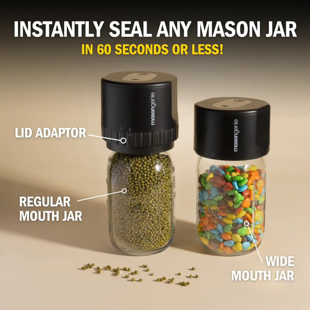 Electric Mason Jar Vacuum Sealer Kit