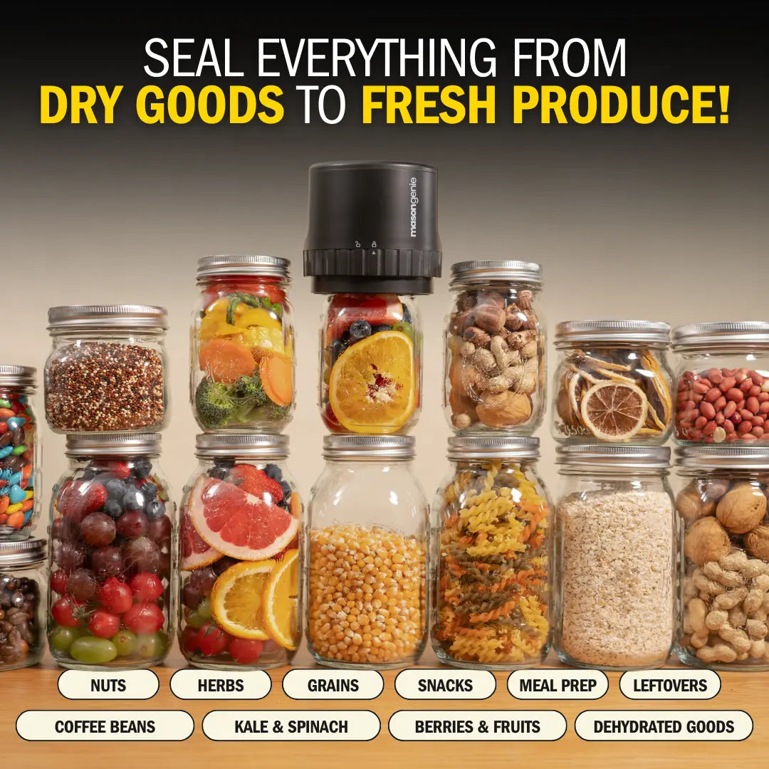 Electric Mason Jar Vacuum Sealer Kit
